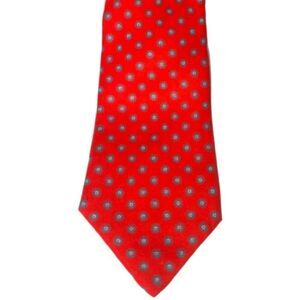 Strathmore VINTAGE Men's 59" Classic Red & Blue Floral Tie